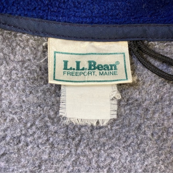 L.L. Bean Sweater Fleece Pullover - Picture 6 of 8